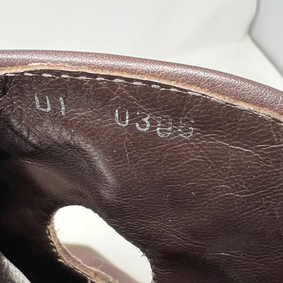 Christian Dior 2006 John Galliano Collection Western Brown Leather Boots - Picture 6 of 8